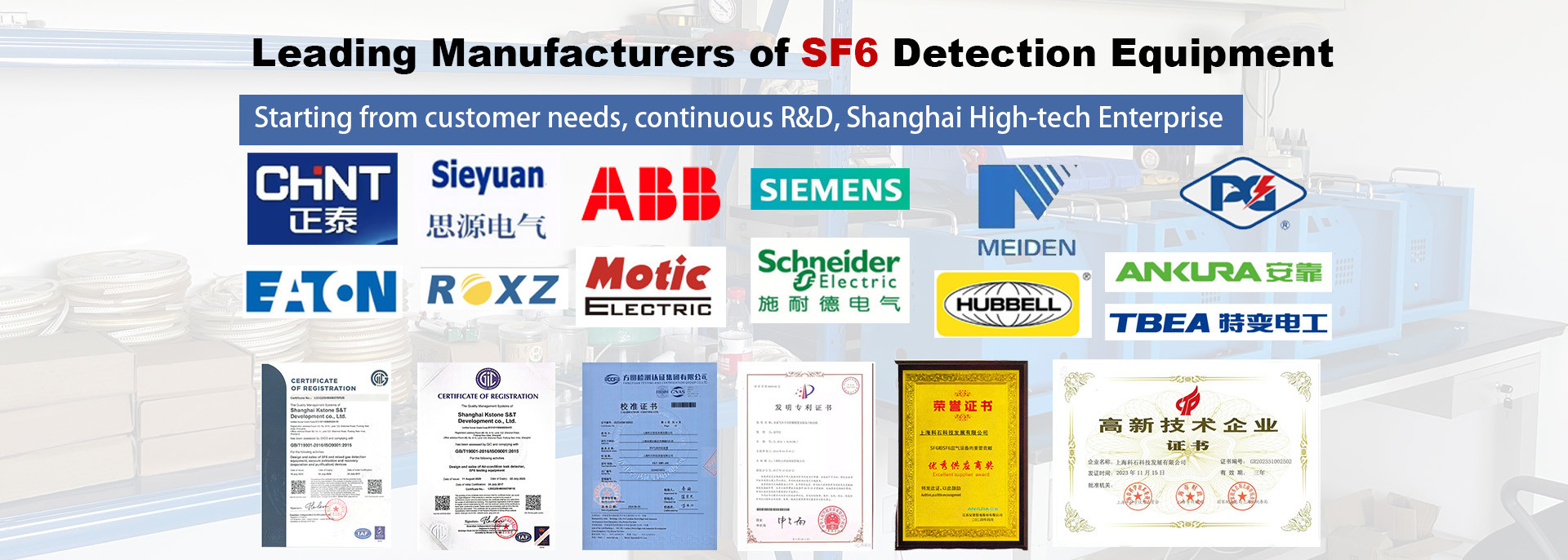 Qualität Rückgewinnungssystem sf6 usine