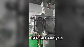 Shanghai Kstone KS30 Gasanalysator im 110-kV-GIS-Umspannwerk Siyuan im Innenbereich eingesetzt