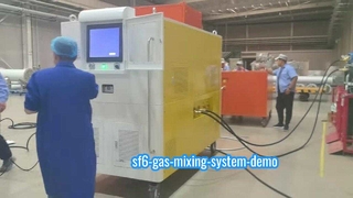SF6-Gasmischsystem-Demo