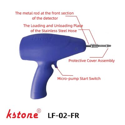 Portable SF6 Leak Detector with Dual-Wavelength NDIR and 0.1 ppm Sensitivity for GIS Inspection
